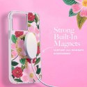 Rifle Paper Clear MagSafe - Etui iPhone 14 Plus zdobione złotem (Rose Garden) Rifle Paper