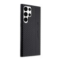 AMG Carbon Stripe & Embossed - Etui Samsung Galaxy S23 Ultra (czarny) AMG