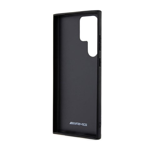 AMG Carbon Stripe & Embossed - Etui Samsung Galaxy S23 Ultra (czarny) AMG AMG Carbon Stripe & Embossed - Etui Samsung Galaxy S23 Ultra (czarny) AMG