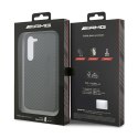 AMG Carbon Stripe & Embossed - Etui Samsung Galaxy S23 (czarny) AMG