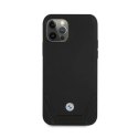 BMW Leather Perforate - Etui iPhone 12 / iPhone 12 Pro (czarny) BMW