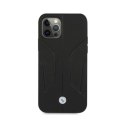BMW Leather Perforate Sides - Etui iPhone 12 / iPhone 12 Pro (czarny) BMW