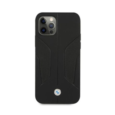 BMW Leather Perforate Sides - Etui iPhone 12 / iPhone 12 Pro (czarny) BMW BMW Leather Perforate Sides - Etui iPhone 12 / iPhone 12 Pro (czarny) BMW