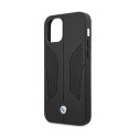 BMW Leather Perforate Sides - Etui iPhone 12 / iPhone 12 Pro (czarny) BMW