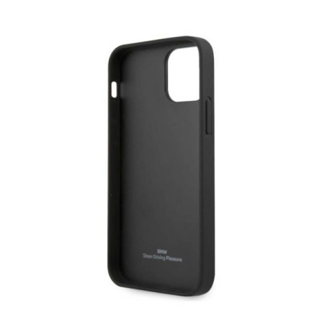 BMW Leather Perforate Sides - Etui iPhone 12 / iPhone 12 Pro (czarny) BMW BMW Leather Perforate Sides - Etui iPhone 12 / iPhone 12 Pro (czarny) BMW