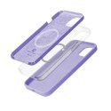 Crong Color Cover Magnetic - Etui iPhone 14 Plus MagSafe (fioletowy) Crong