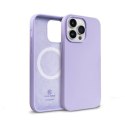 Crong Color Cover Magnetic - Etui iPhone 14 Pro Max MagSafe (fioletowy) Crong