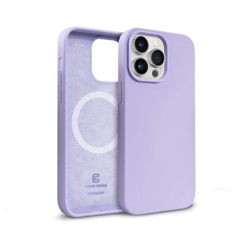 Crong Color Cover Magnetic - Etui iPhone 14 Pro Max MagSafe (fioletowy) Crong Crong Color Cover Magnetic - Etui iPhone 14 Pro Max MagSafe (fioletowy) Crong