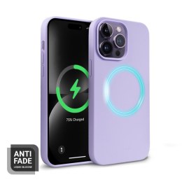 Crong Color Cover Magnetic - Etui iPhone 14 Pro Max MagSafe (fioletowy) Crong