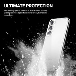 Crong Crystal Shield Cover - Etui Samsung Galaxy S23+ (przezroczysty) Crong