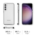Crong Crystal Shield Cover - Etui Samsung Galaxy S23+ (przezroczysty) Crong