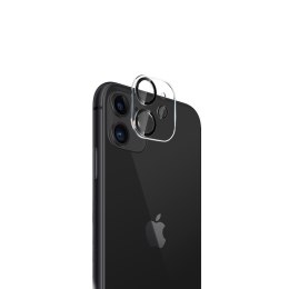 Crong Lens Shield - Szkło na aparat i obiektyw iPhone 11 Crong