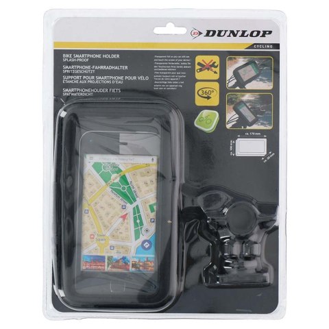 Dunlop - Uniwersalny uchwyt rowerowy do smartfonów od 5,8" do 6,7" Dunlop Dunlop - Uniwersalny uchwyt rowerowy do smartfonów od 5,8" do 6,7" Dunlop