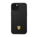 Ferrari Silicone Metal Logo - Etui iPhone 14 (czarny) Ferrari