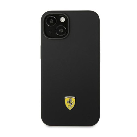 Ferrari Silicone Metal Logo - Etui iPhone 14 (czarny) Ferrari Ferrari Silicone Metal Logo - Etui iPhone 14 (czarny) Ferrari