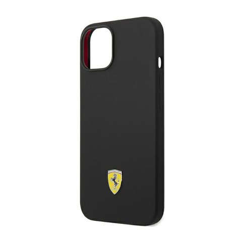Ferrari Silicone Metal Logo - Etui iPhone 14 (czarny) Ferrari Ferrari Silicone Metal Logo - Etui iPhone 14 (czarny) Ferrari