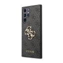 Guess 4G Big Metal Logo - Etui Samsung Galaxy S23 Ultra (szary) Guess