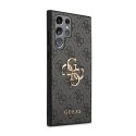 Guess 4G Big Metal Logo - Etui Samsung Galaxy S23 Ultra (szary) Guess