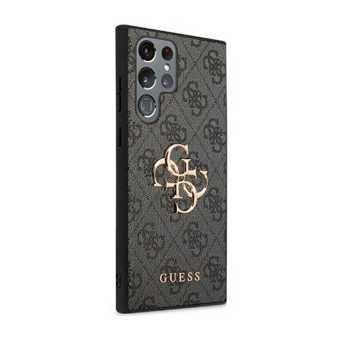Guess 4G Big Metal Logo - Etui Samsung Galaxy S23 Ultra (szary) Guess Guess 4G Big Metal Logo - Etui Samsung Galaxy S23 Ultra (szary) Guess