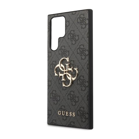 Guess 4G Big Metal Logo - Etui Samsung Galaxy S23 Ultra (szary) Guess Guess 4G Big Metal Logo - Etui Samsung Galaxy S23 Ultra (szary) Guess