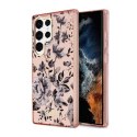 Guess Flower Collection - Etui Samsung Galaxy S23 Ultra (różowy) Guess