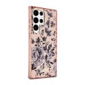 Guess Flower Collection - Etui Samsung Galaxy S23 Ultra (różowy) Guess