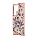 Guess Flower Collection - Etui Samsung Galaxy S23 Ultra (różowy) Guess