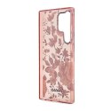 Guess Flower Collection - Etui Samsung Galaxy S23 Ultra (różowy) Guess