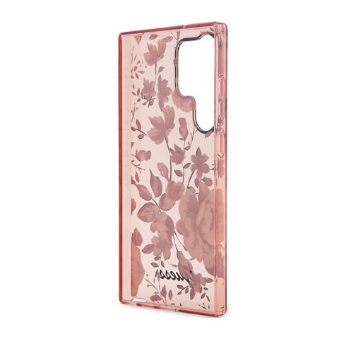Guess Flower Collection - Etui Samsung Galaxy S23 Ultra (różowy) Guess Guess Flower Collection - Etui Samsung Galaxy S23 Ultra (różowy) Guess