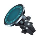 Crong Carclip Magnetic - Magnetyczny uchwyt samochodowy MagSafe (czarny) Crong