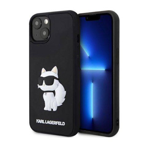 Karl Lagerfeld 3D Rubber NFT Choupette - Etui iPhone 14 (Czarny) Karl Lagerfeld Karl Lagerfeld 3D Rubber NFT Choupette - Etui iPhone 14 (Czarny) Karl Lagerfeld