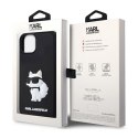 Karl Lagerfeld 3D Rubber NFT Choupette - Etui iPhone 14 (Czarny) Karl Lagerfeld