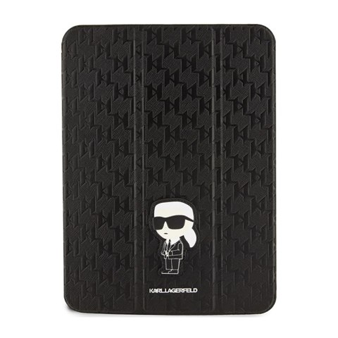 Karl Lagerfeld Folio Magnet Allover Saffiano Monogram NFT Ikonik - Etui iPad 10.9" (2022) (Czarny) Karl Lagerfeld Karl Lagerfeld Folio Magnet Allover Saffiano Monogram NFT Ikonik - Etui iPad 10.9" (2022) (Czarny) Karl Lagerfeld