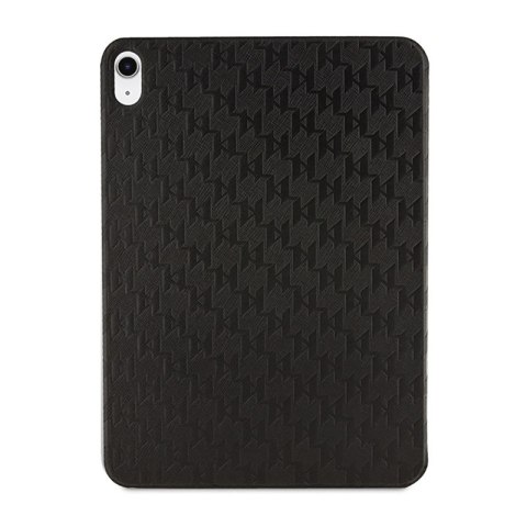 Karl Lagerfeld Folio Magnet Allover Saffiano Monogram NFT Ikonik - Etui iPad 10.9" (2022) (Czarny) Karl Lagerfeld Karl Lagerfeld Folio Magnet Allover Saffiano Monogram NFT Ikonik - Etui iPad 10.9" (2022) (Czarny) Karl Lagerfeld
