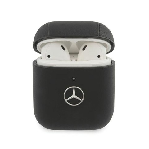 Mercedes Electronic Line - Etui AirPods 1/2 gen (czarny) Mercedes Mercedes Electronic Line - Etui AirPods 1/2 gen (czarny) Mercedes