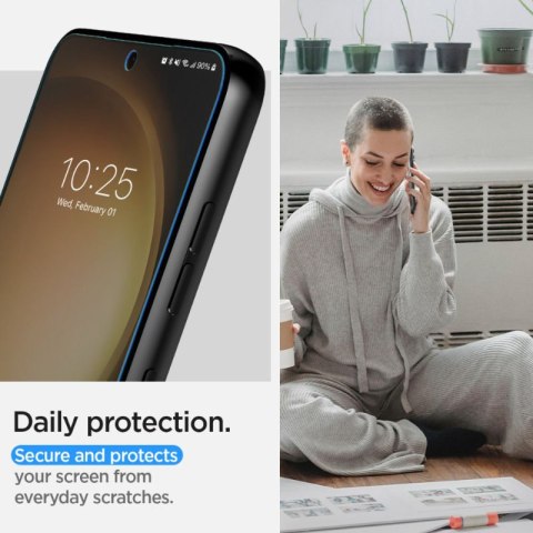 Spigen Neo Flex - Folia ochronna 2 szt. do Samsung Galaxy S23 (Przezroczysty) Spigen Spigen Neo Flex - Folia ochronna 2 szt. do Samsung Galaxy S23 (Przezroczysty) Spigen