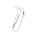 Energizer HardCase - Adapter audio Lightning do jack 3,5 mm certyfikat MFi 11 cm EU (Biały) dożywotnia gwarancja Energizer
