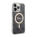 Guess 4G MagSafe - Etui iPhone 14 Pro Max (Czarny) Guess