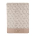 Guess 4G Stripe Allover - Etui iPad Pro 12.9" (2022-2020) (Różowy) Guess