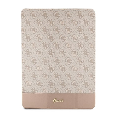 Guess 4G Stripe Allover - Etui iPad Pro 12.9" (2022-2020) (Różowy) Guess Guess 4G Stripe Allover - Etui iPad Pro 12.9" (2022-2020) (Różowy) Guess