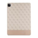 Guess 4G Stripe Allover - Etui iPad Pro 12.9" (2022-2020) (Różowy) Guess