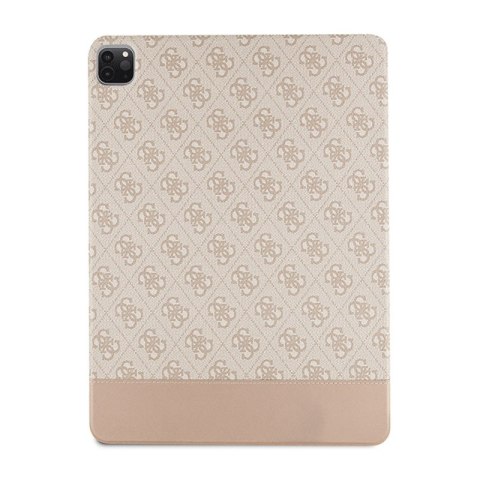 Guess 4G Stripe Allover - Etui iPad Pro 12.9" (2022-2020) (Różowy) Guess Guess 4G Stripe Allover - Etui iPad Pro 12.9" (2022-2020) (Różowy) Guess