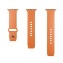 PURO ICON - Elastyczny pasek do Apple Watch 38/40/41 mm (S/M & M/L) (Apricot) Puro