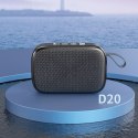 WEKOME D20 - Przenośny bezprzewodowy głośnik Bluetooth V5.0 (Czarny) Wekome