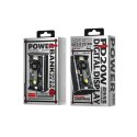 WEKOME WP-333 Vanguard Series - Power bank 10000 mAh Super Charging PD 20W + QC 22.5W (Czarny / Przezroczysty) Wekome
