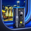 WEKOME WP-333 Vanguard Series - Power bank 10000 mAh Super Charging PD 20W + QC 22.5W (Czarny / Przezroczysty) Wekome