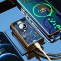 WEKOME WP-345 Vanguard Series - Power bank 10000 mAh Fast Charging z wbudowanym kablem USB-C & Lightning PD 20W + QC 22.5W (Czar Wekome