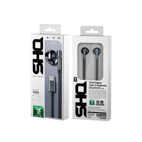 WEKOME YC03 SHQ Series - Słuchawki przewodowe USB-C (Tarnish) Wekome WEKOME YC03 SHQ Series - Słuchawki przewodowe USB-C (Tarnish) Wekome