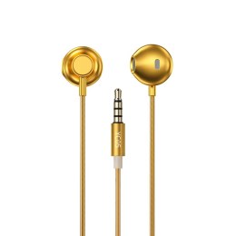 WEKOME YC05 Sakin Series - Słuchawki przewodowe jack 3,5 mm (Złoty) Wekome