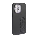 Audi Synthetic Leather - Etui iPhone 14 Pro (Czarny) Audi